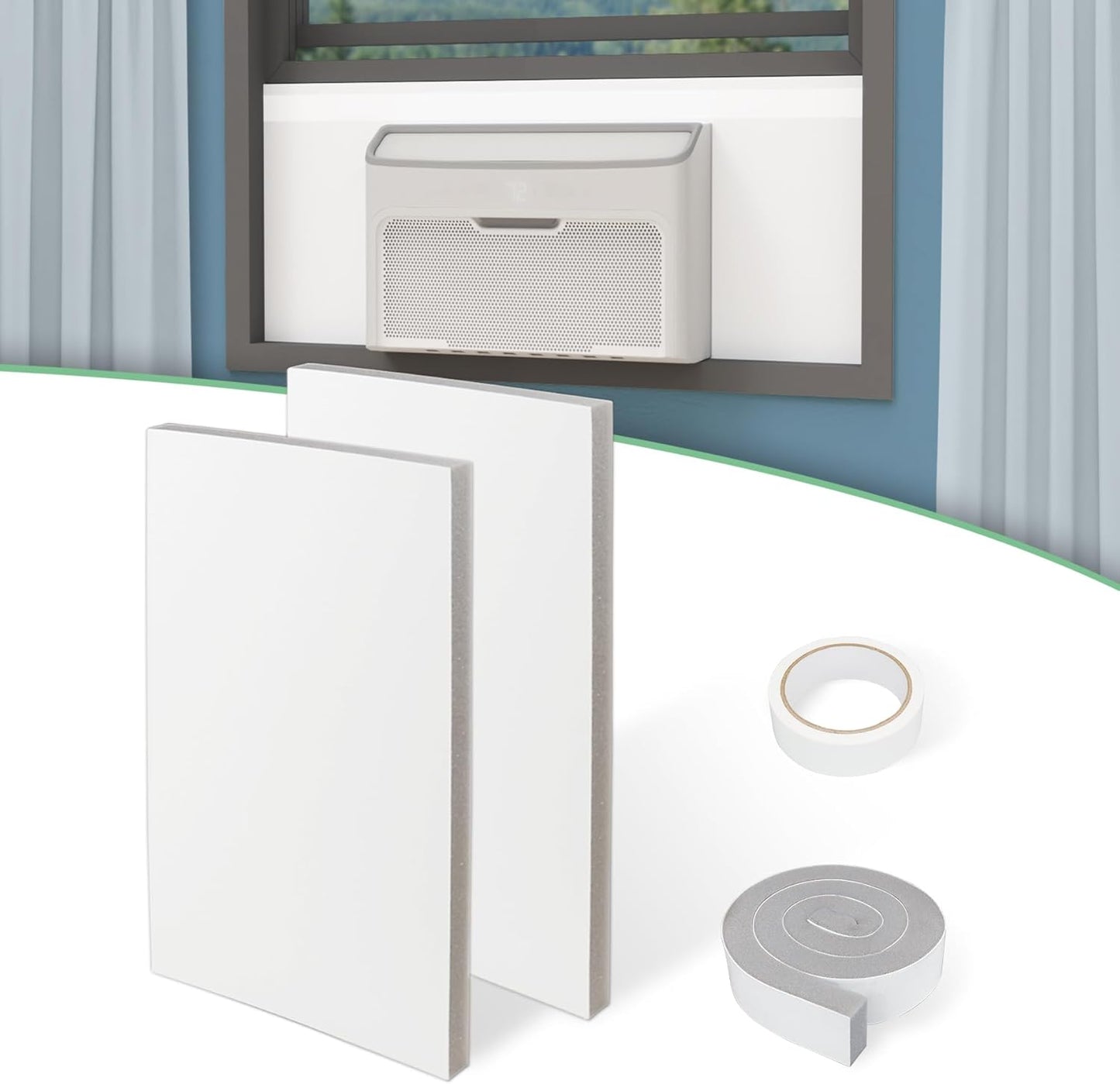 Insulate & Regulate: Window AC Foam Panel Kit