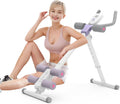 Foldable Ab Core Workout Machine with LCD Monitor - Compact Home