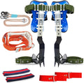 Tree Climbing Spikes Set Adjustable Stainless Steel Claws - Safe