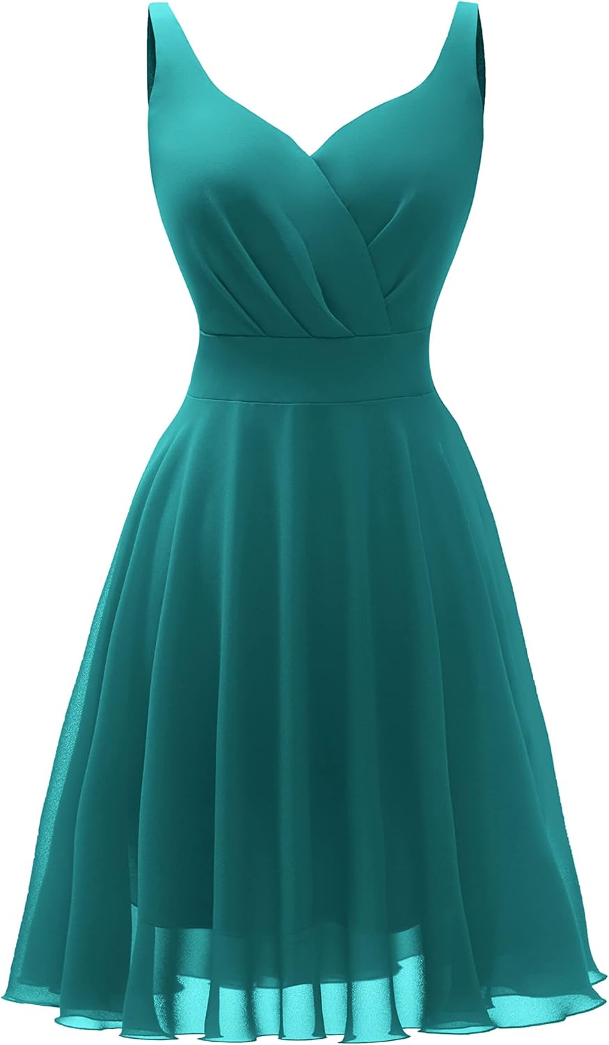Dressever Summer Cocktail Dress with Adjustable Spaghetti Straps