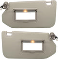 Driver Left & Passenger Right Sun Visor Replacement - Beige