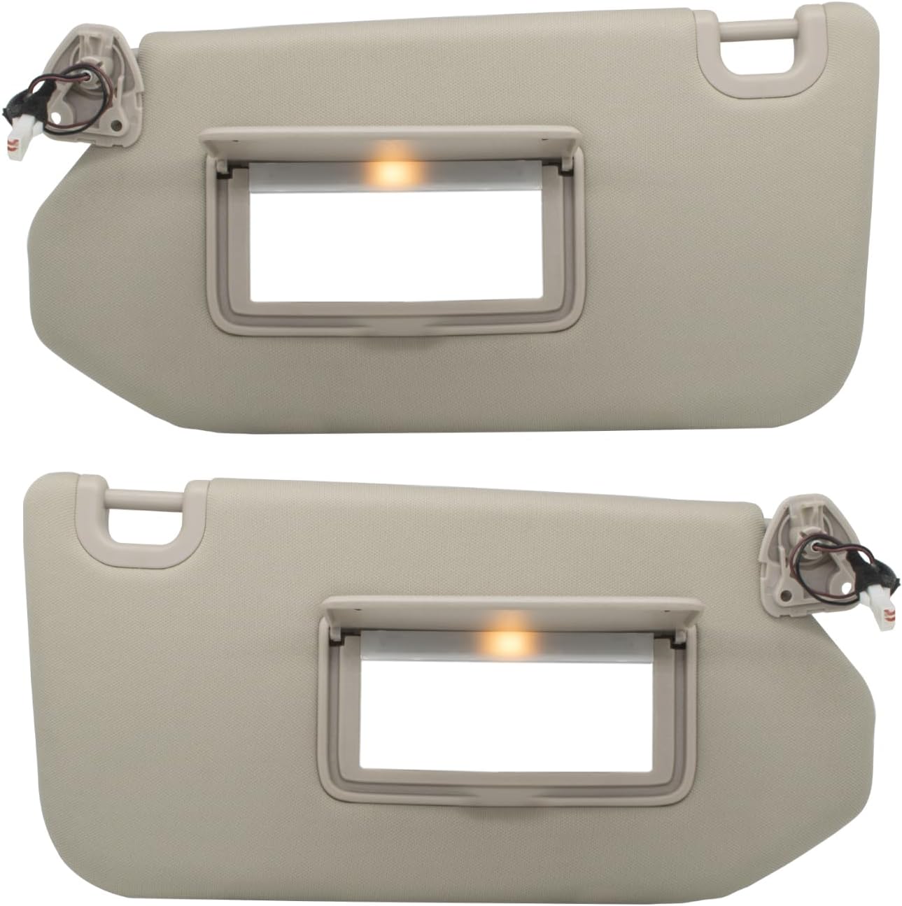 Driver Left & Passenger Right Side Sun Visor Replacement for SUVs