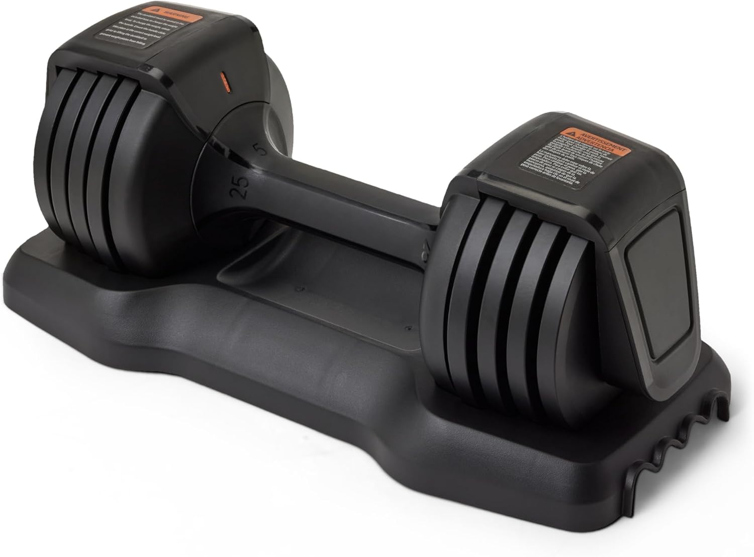 Adjustable Dumbbell with 5 Weight Options for Versatile Workouts