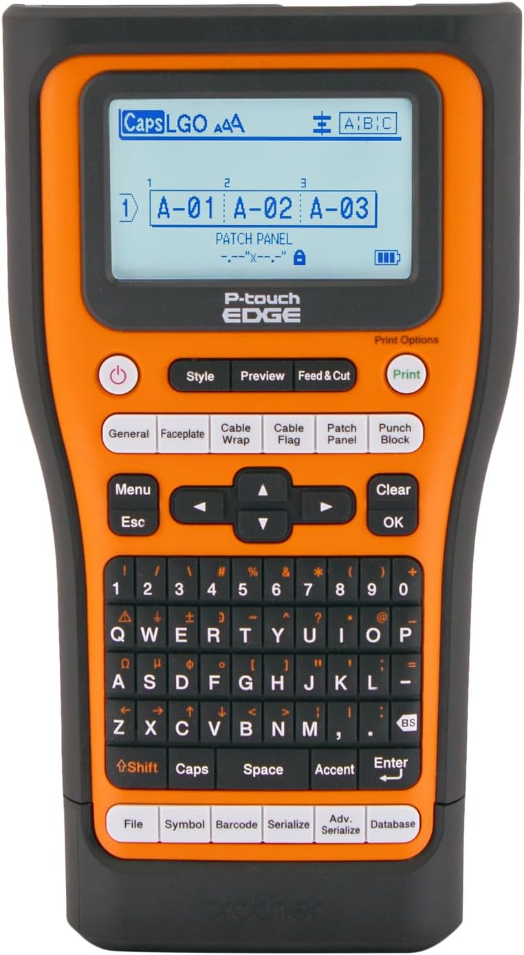 Brother PT-E510VP: Industrial Label Printer with Dual Cutter