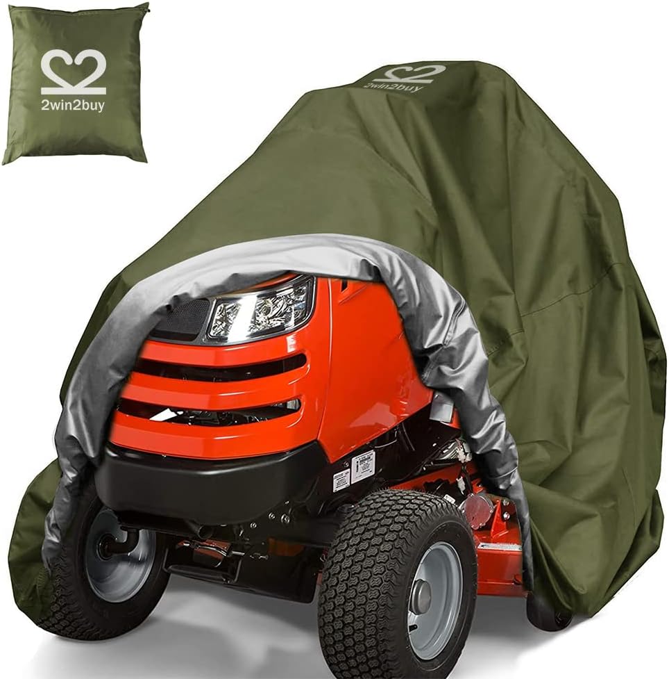 Heavy Duty Lawn Mower Cover for 54 in Decks - Waterproof & UV