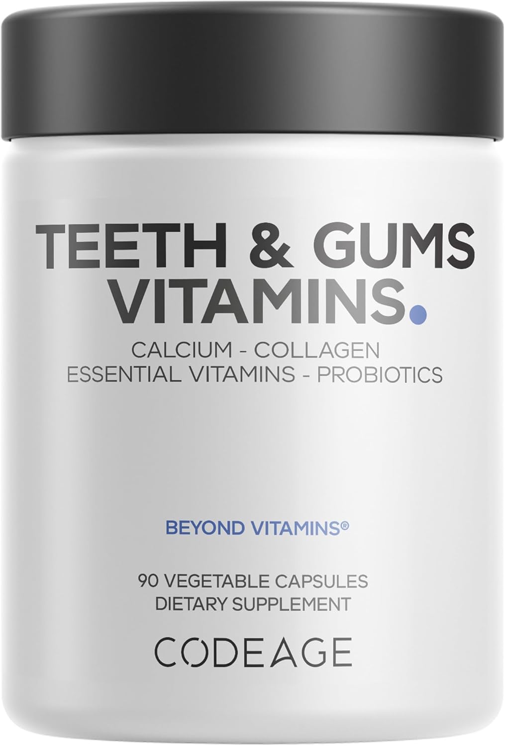 Codeage Teeth & Gums Vitamins for Comprehensive Oral Health