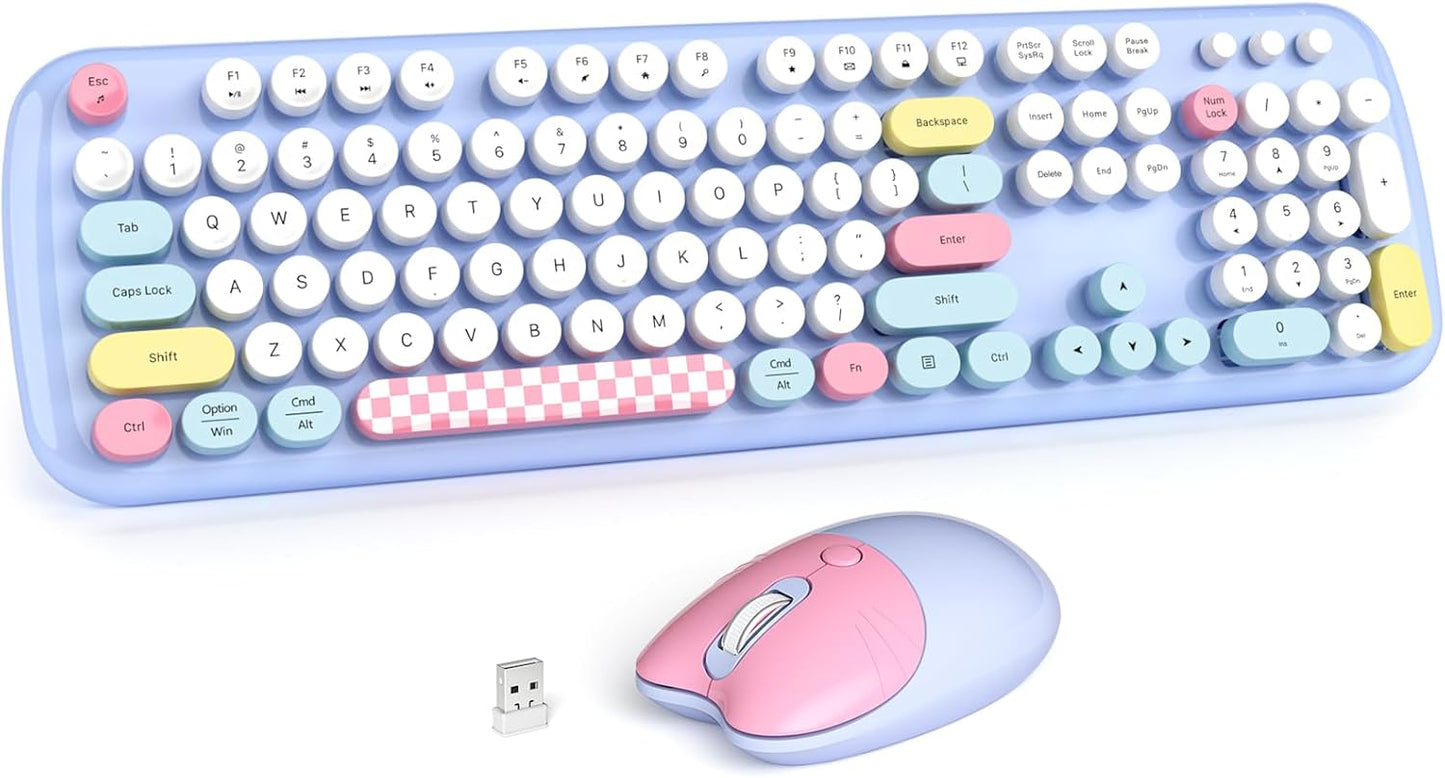 Effortless Typing & Navigation with MOWUX Wireless Combo