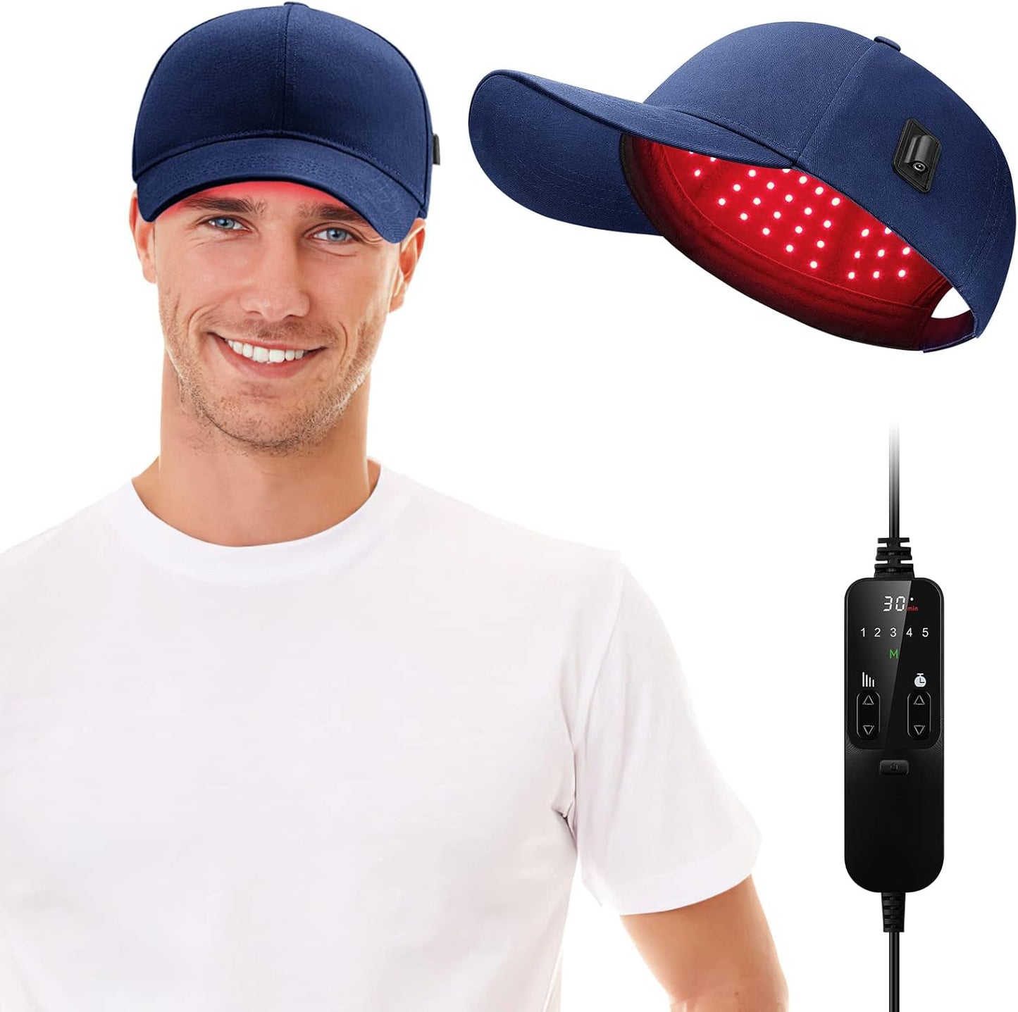 Laser Hair Growth Cap for Effective Hair Restoration Treatment