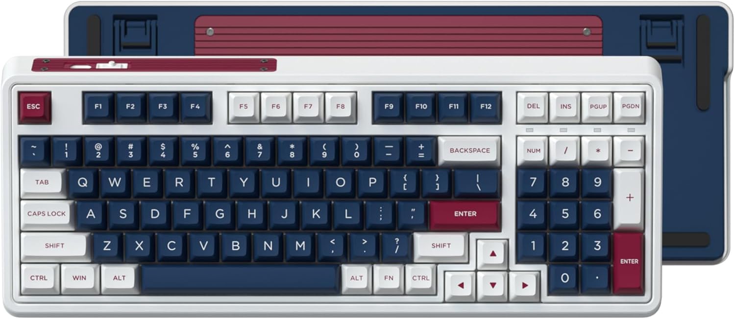 CMK98 Wireless Mechanical Keyboard with Number Pad for Gaming