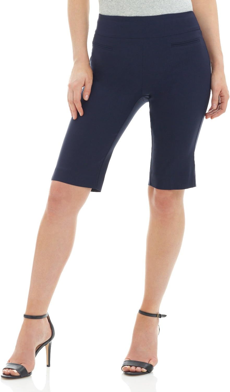 Rekucci Women's Ease into Comfort Pull-On City Shorts Review