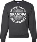 Dad Man Myth Legend Sweatshirt Perfect for Father's Day Humor