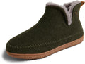 Dearfoams Men's Memory Foam Brixen Ankle Boot Slippers - Cozy Support