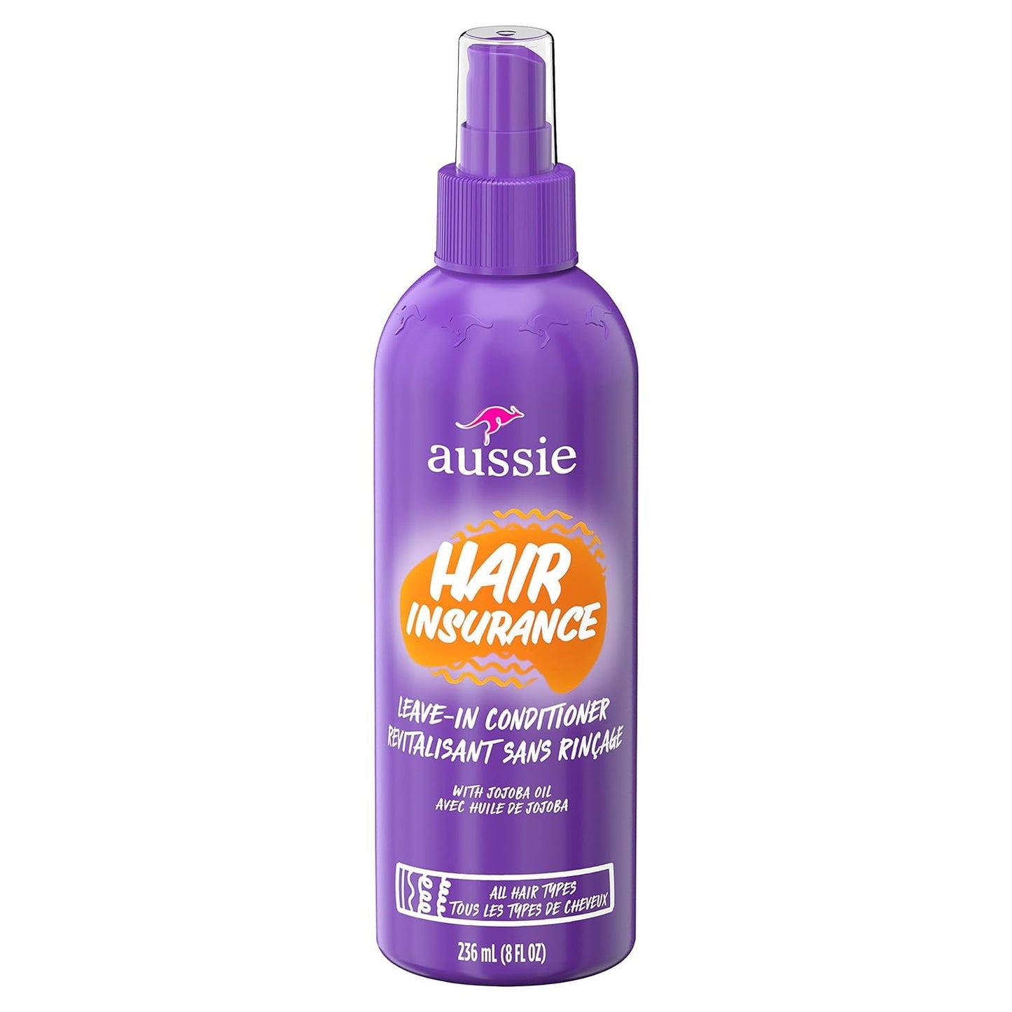 Aussie 3-Pack Leave-In Hair Spray 8oz - Nourishing Protection