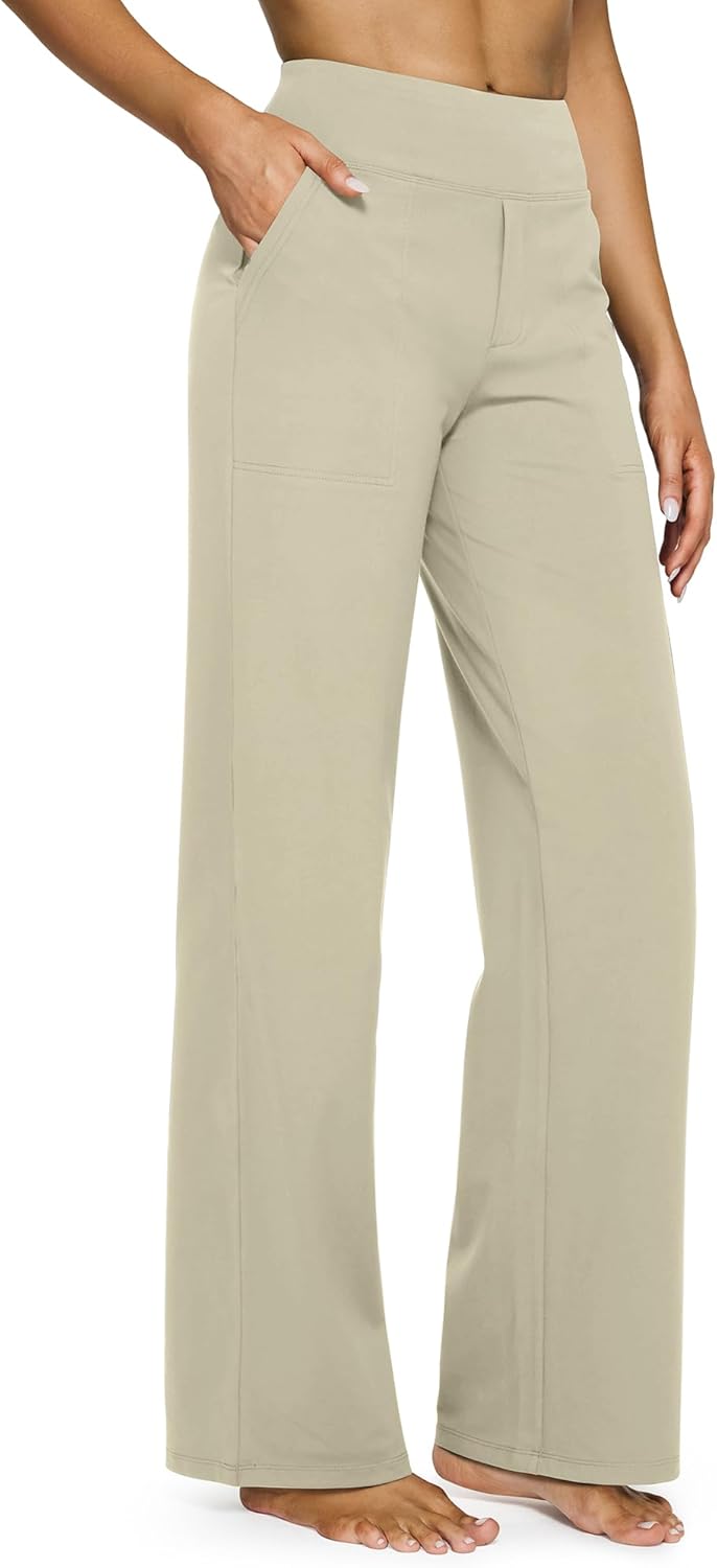 G4Free EverGoing Yoga Pants for Women with Pockets and Style