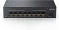 2.5G 8 Port Ethernet Switch with 10G SFP+ - Quiet Metal Unmanaged