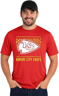 Zubaz NFL Men's Team Graphic T-Shirt - Bold Team Pride off