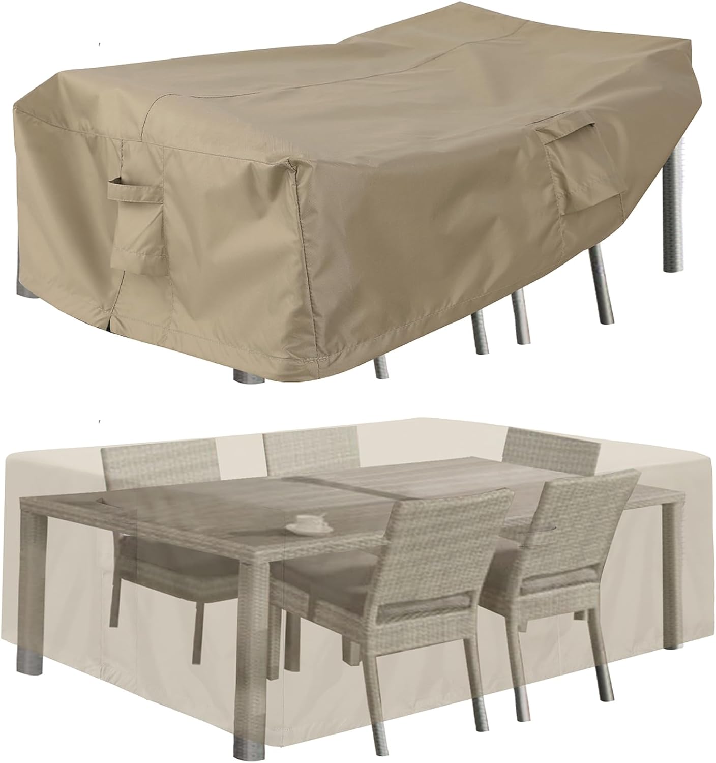 PureFit Patio Furniture Covers for Outdoor Table Protection