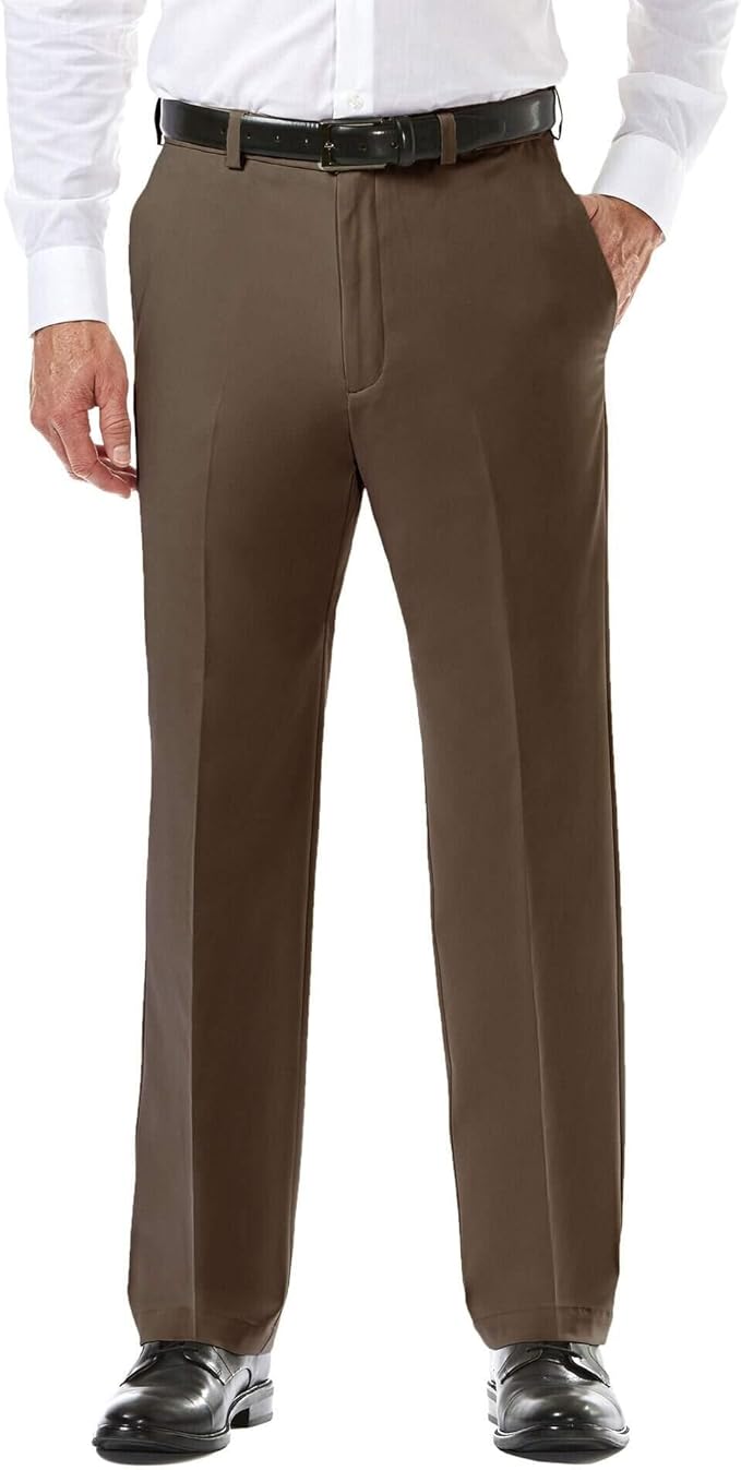 Haggar Men's Cool 18 Pro Classic Fit Flat Front Pant Review