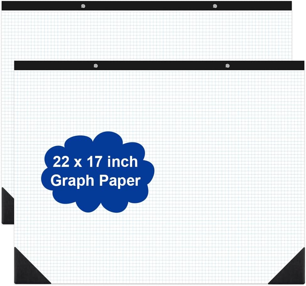 Large Engineering Graph Paper Pad for Drafting and Design