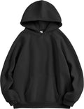 Women Oversized Fleece Hoodie Pullover - Comfy Casual Fall Sweatshirt