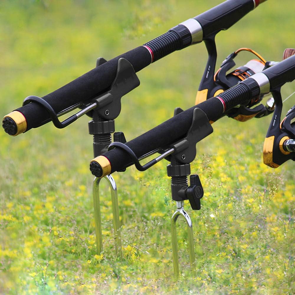 Bank Fishing Rod Holders - Secure Rod Rack for Anglers