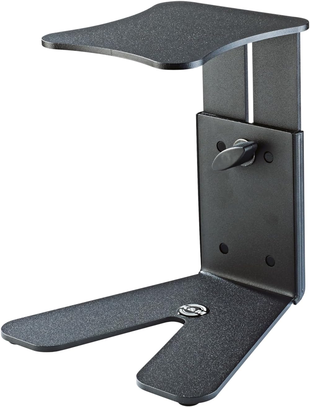 K&M Table Monitor Stand with Height Adjust and Stable Base