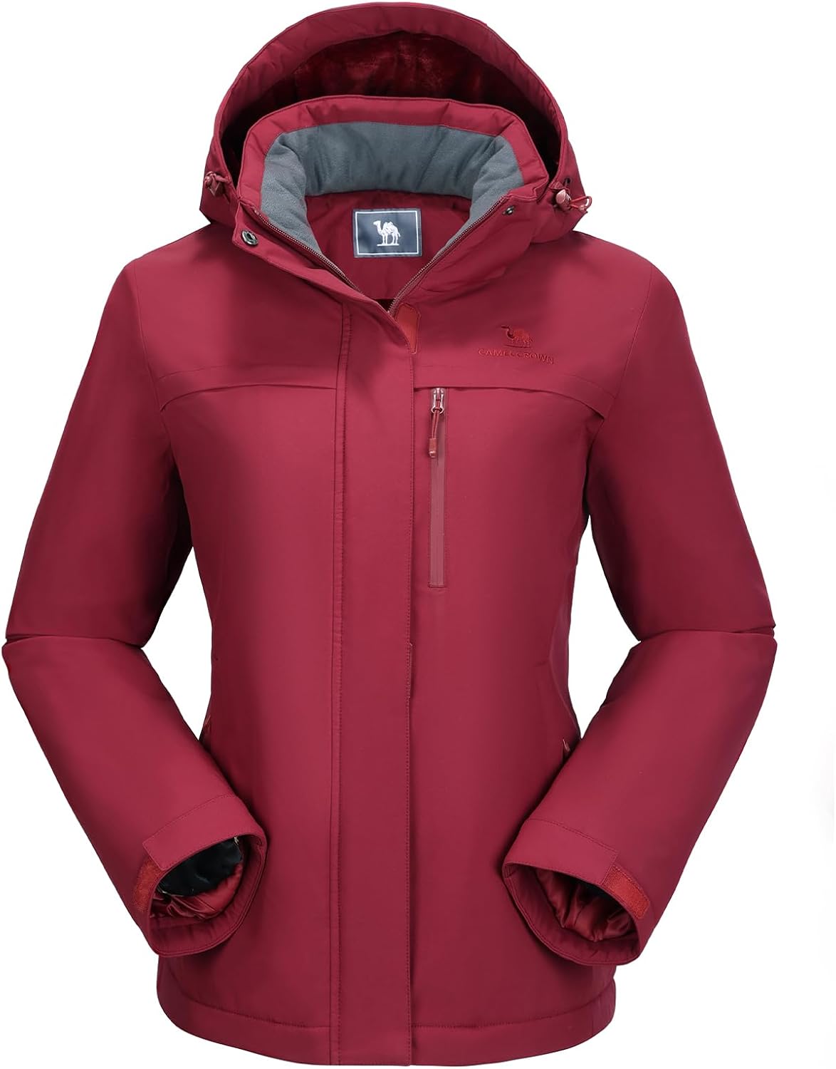 CAMEL CROWN Waterproof Ski Jacket - Stay Warm & Dry!