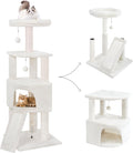 45in Cat Tree Tower with Big Condo for Indoor Kittens and Cats
