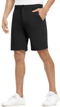 Rdruko Men's Golf Shorts Stretch Quick Dry 9in Casual Work Shorts
