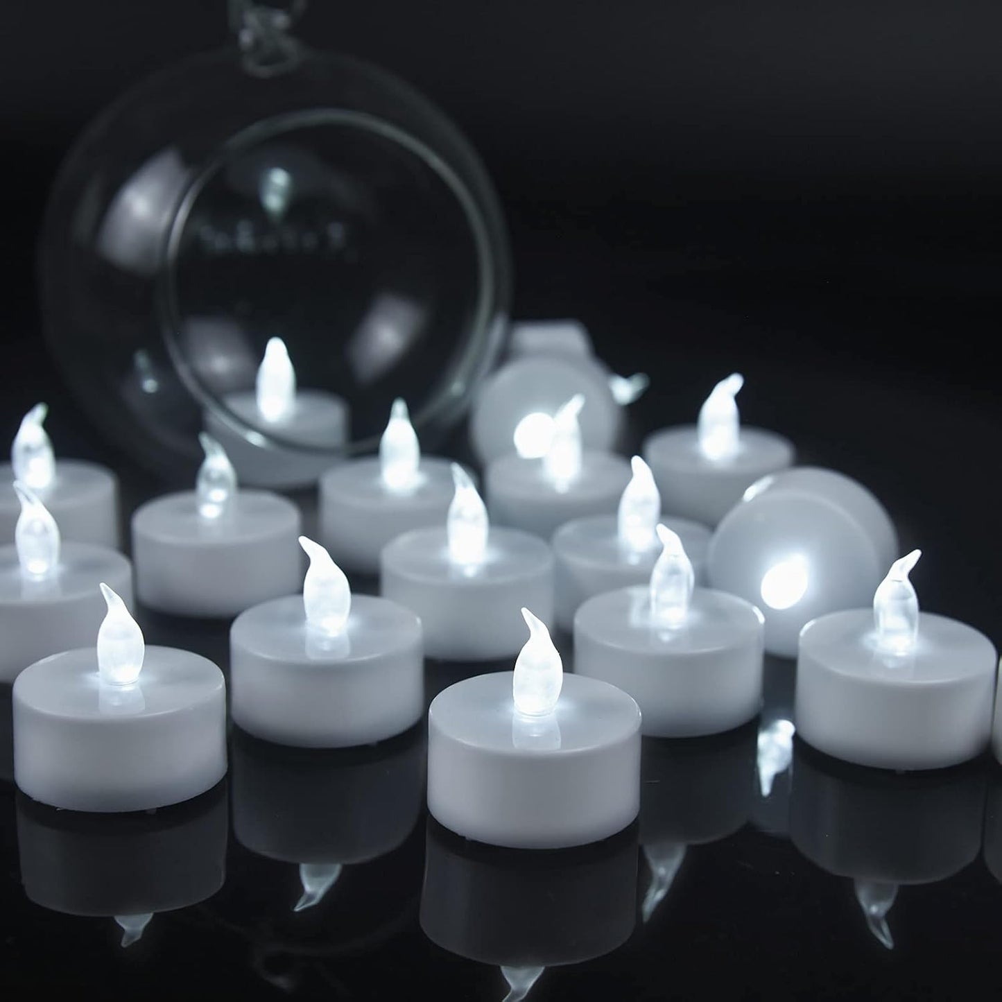 Flameless Tea Lights Candles for Wedding Party Home Decoration