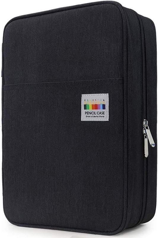 YOUSHARES Big Capacity Colored Pencil Case for Artists and Students