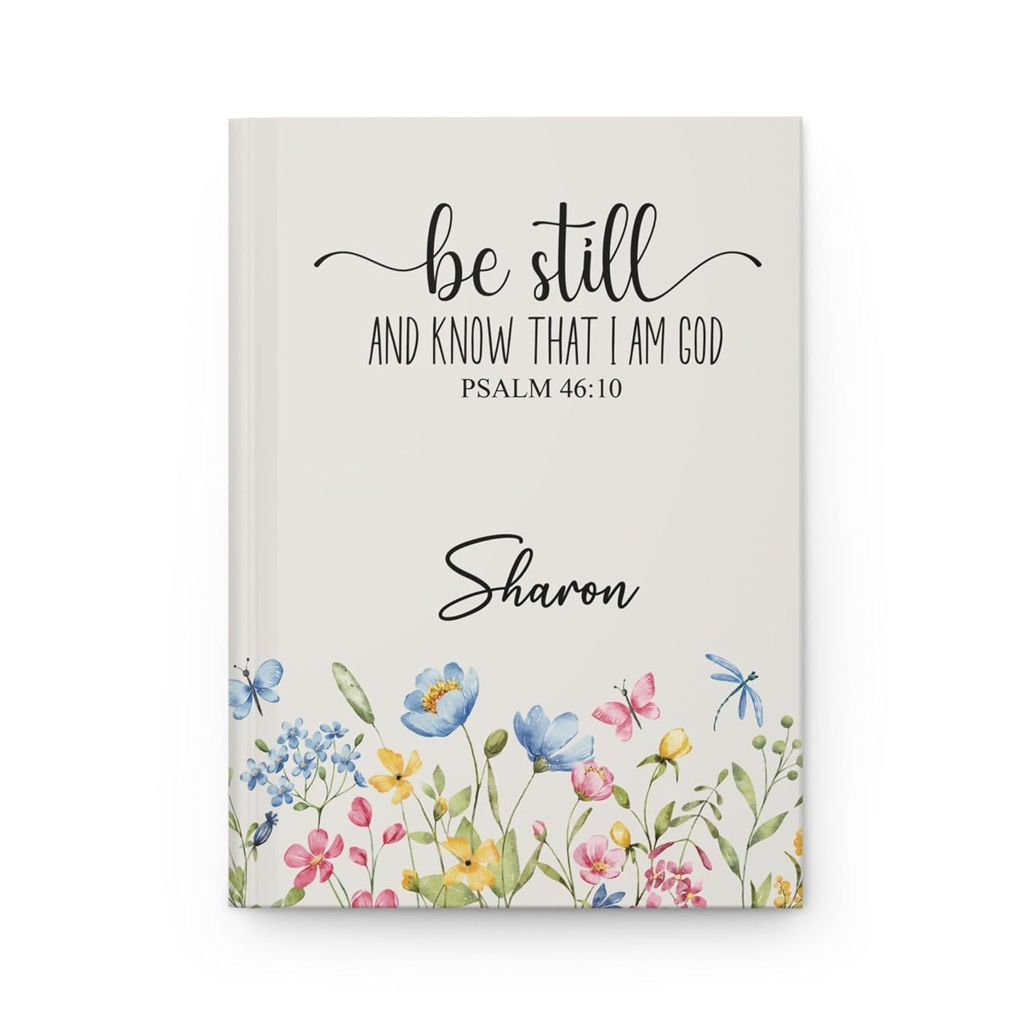 Custom Be Still Prayer Journal - Personalized Devotion & Reflection - Hilis Jewelry