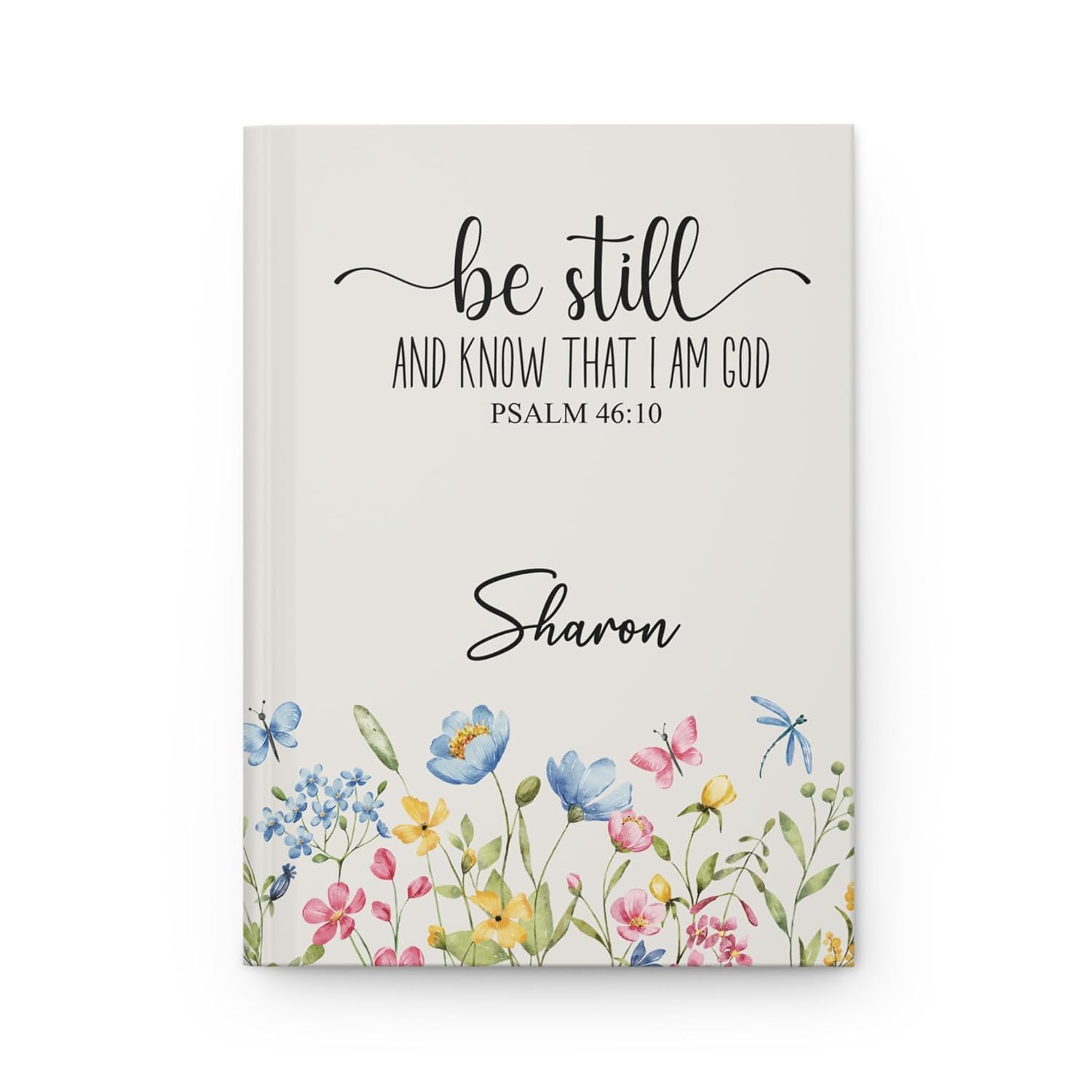 Custom Be Still Prayer Journal - Personalized Devotion & Reflection - Hilis Jewelry