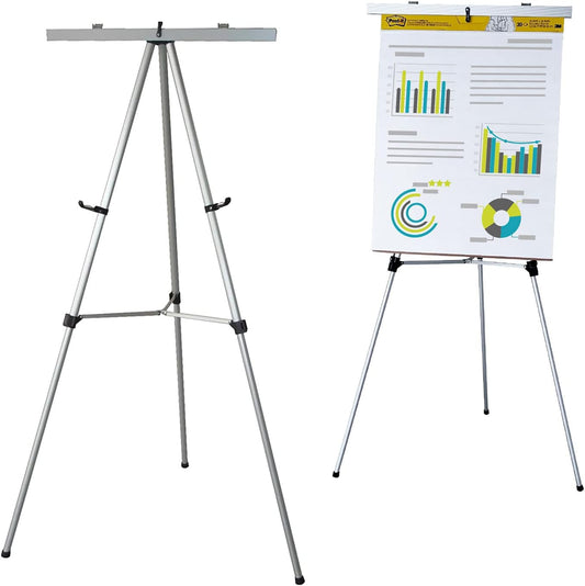 Lightweight Aluminum Flip-Chart Presentation Easel for All Needs
