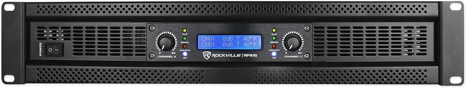 Rockville RPA16 Power Amplifier: Unmatched Performance for DJs