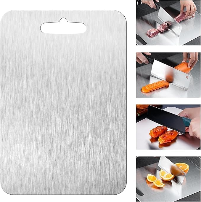 AOWBCGD Titanium Cutting Board - Durable & Versatile