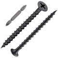 #6 x 2in Black Drywall Screws 2610 pcs - Coarse Thread Phillips