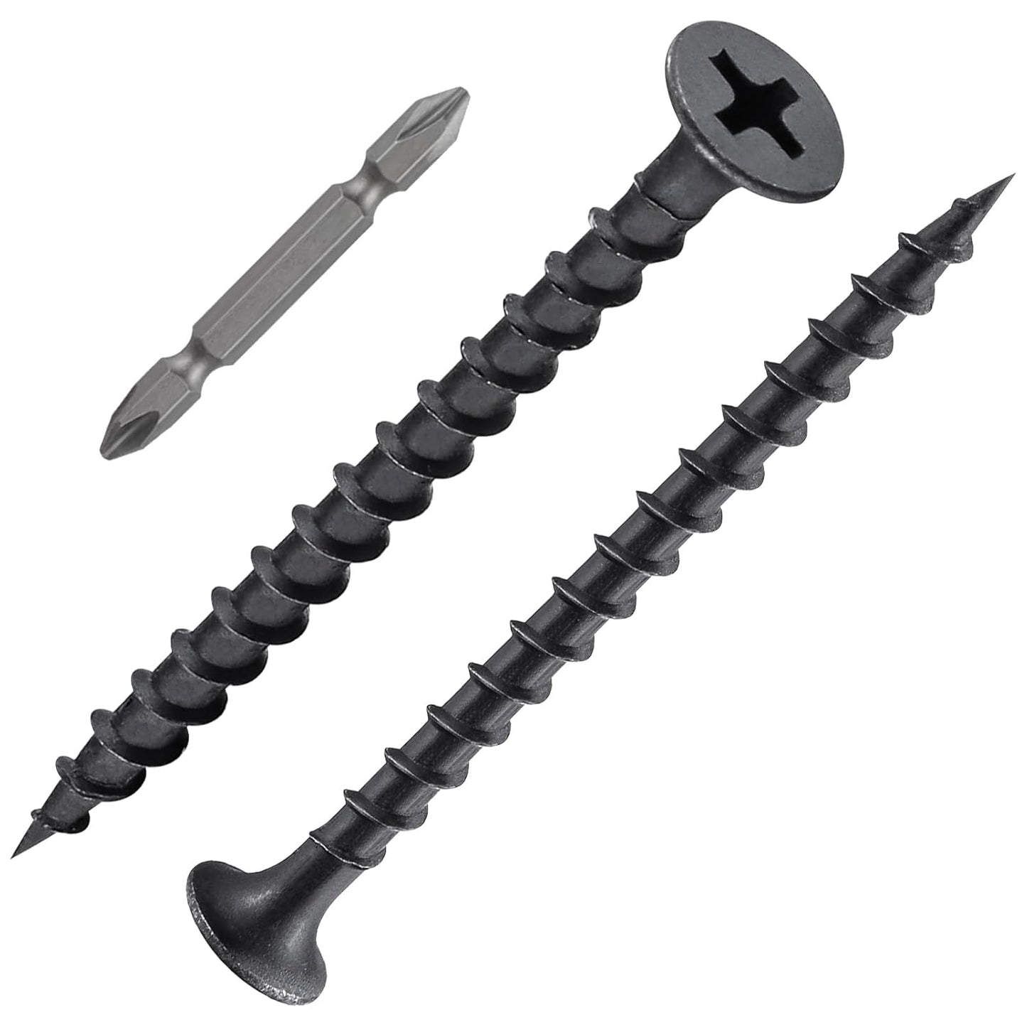 #6X2 Black Fastener Drywall Screws for Wood and Slate Use