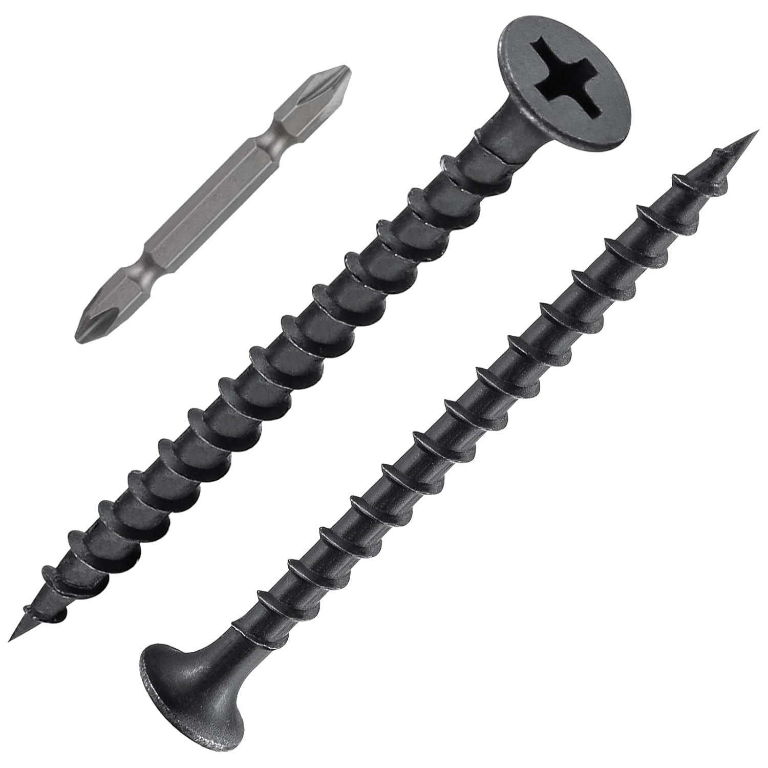 #6X2 Black Fastener Drywall Screws for Wood and Slate Use