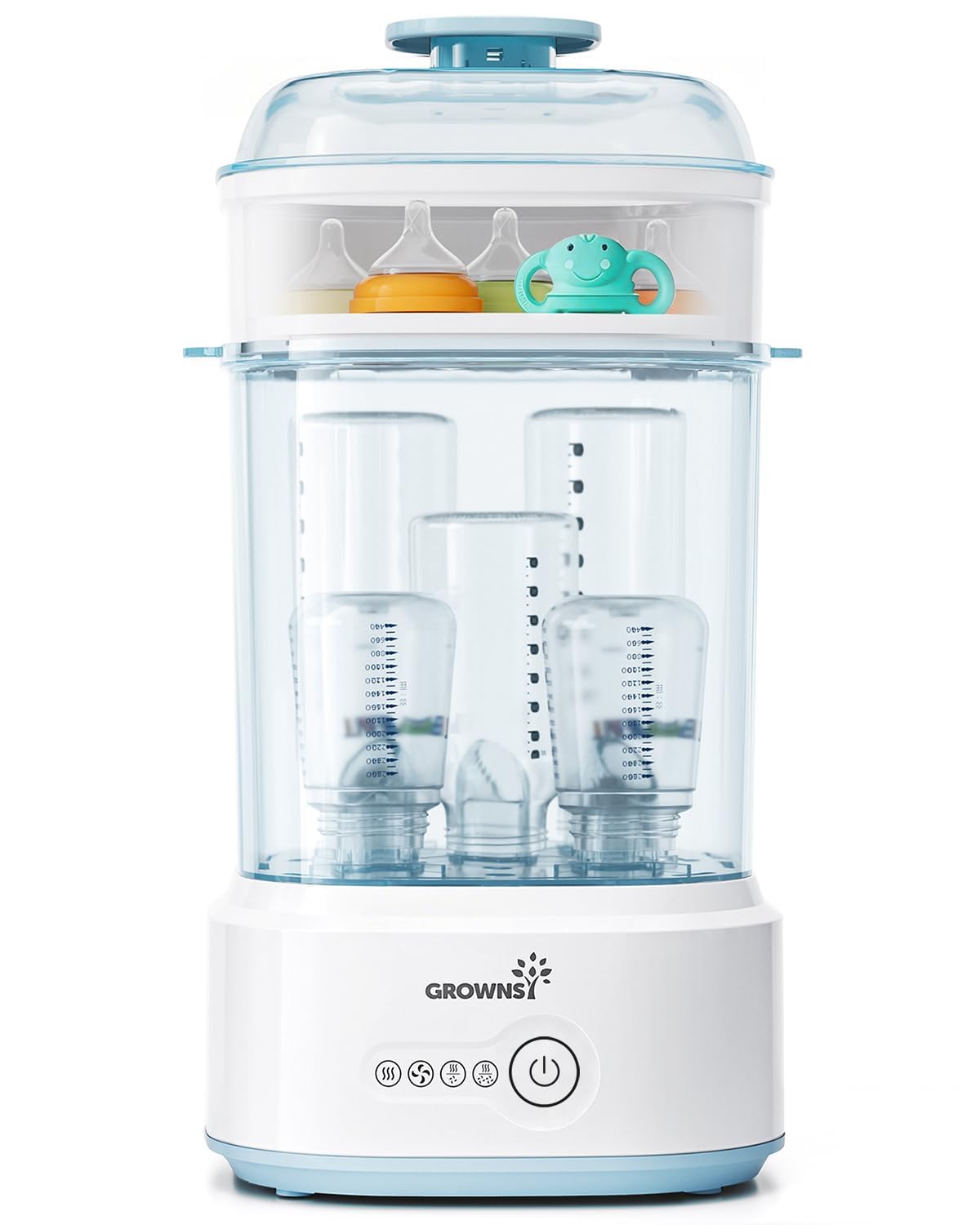 Compact Electric Steam Baby Bottle Sterilizer for Quick Use