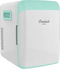 10L Mini Fridge Turquoise - Portable Cooler & Warmer for Desk