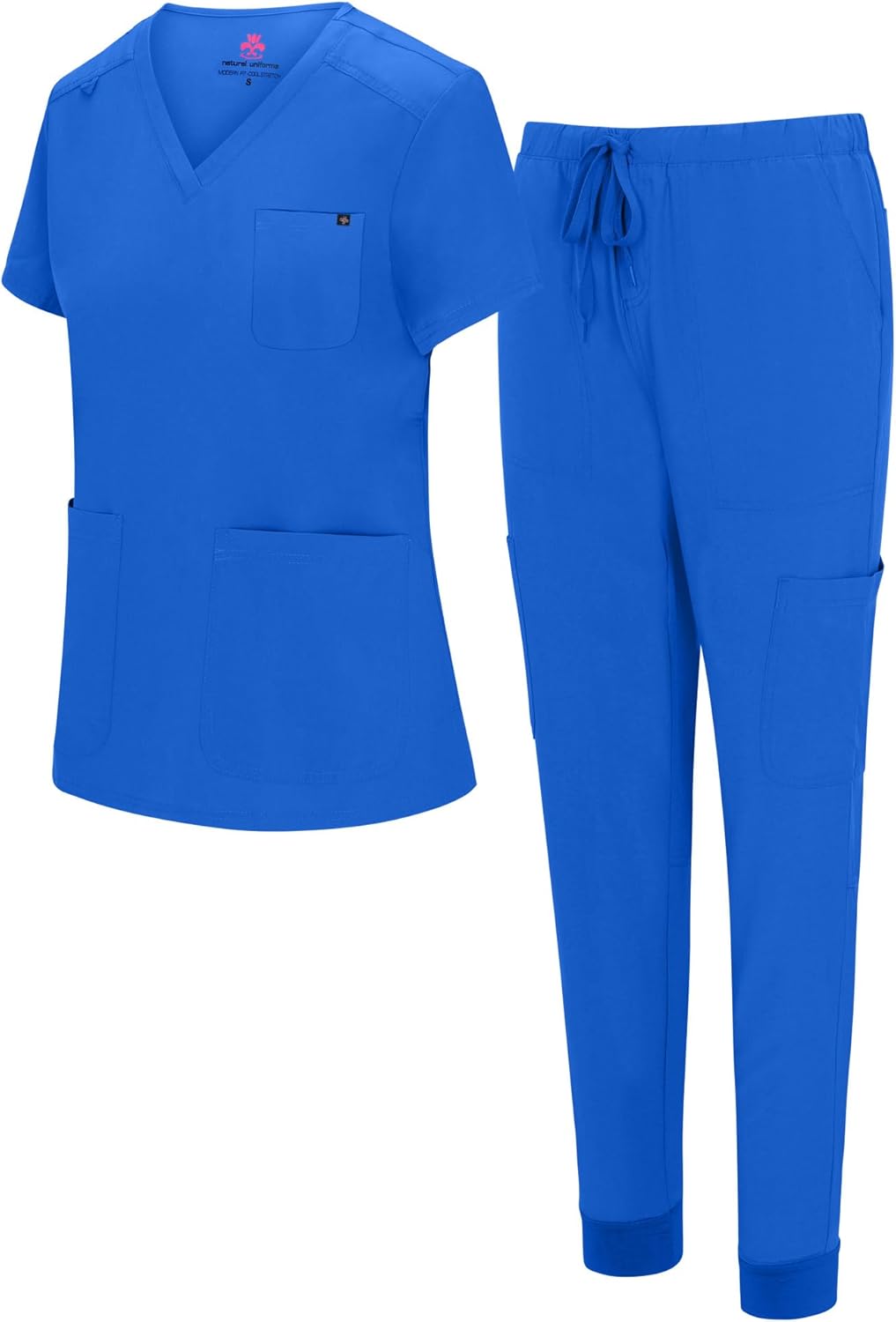Natural Uniforms Womens Cool Stretch Jogger Scrub Set Review