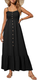 Dokotoo Womens Summer Maxi Dress 2025 - Flowy Beach Sundress