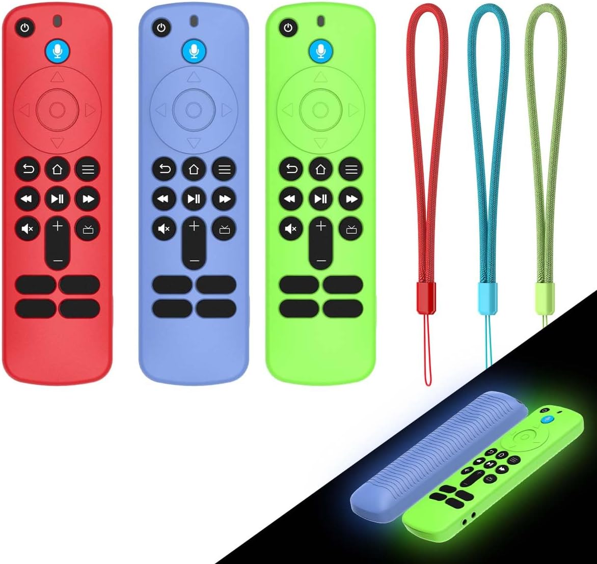 3-Pack Silicone Remote Covers: Anti-Slip & Shockproof for FireTV Stick