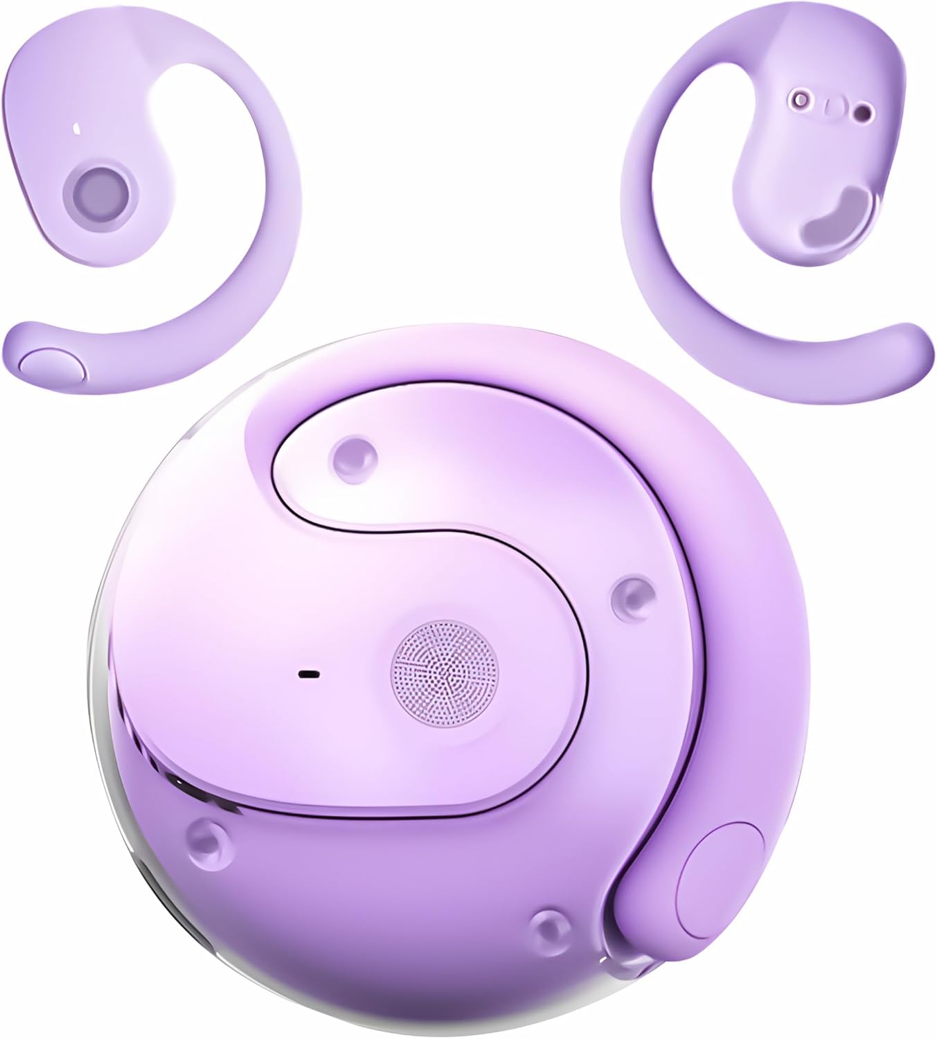 Purple Ai Translator Earbuds - 144 Language Instant Translation