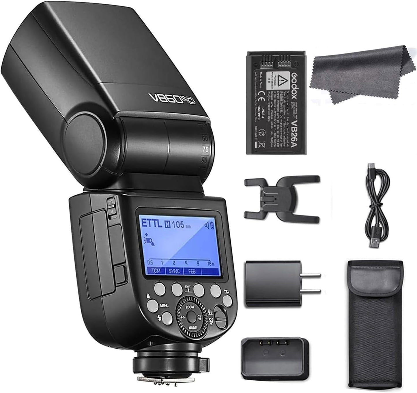 Godox V860III-C Camera Flash for Canon with Wireless TTL Features