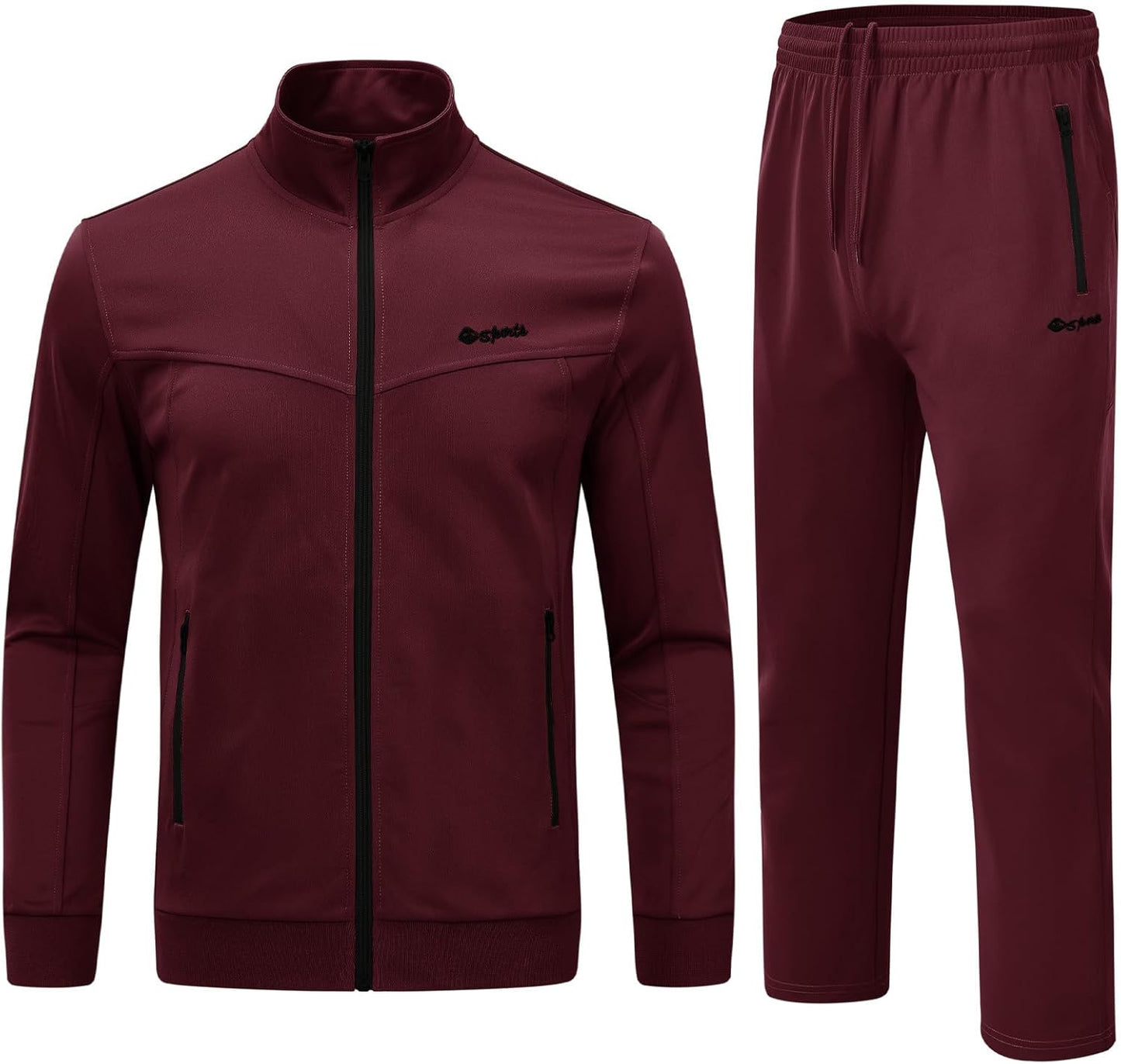 Rdruko Men's Tracksuit Sweatsuits for Gym and Outdoor Activities