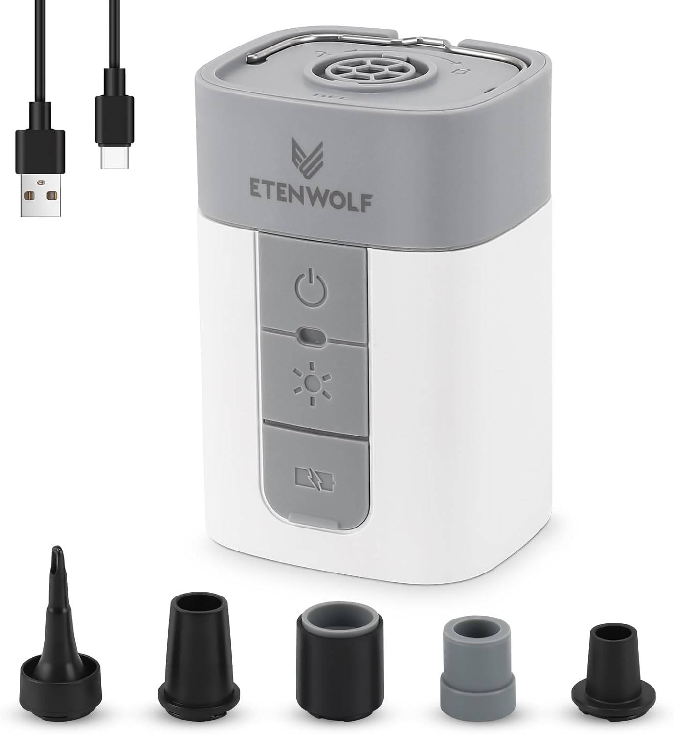 Portable 4X Quick Inflator: ETENWOLF AIR 5 PRO