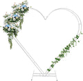 2M Decorative Heart Shape Wedding Arch Backdrop Stand - Elegant