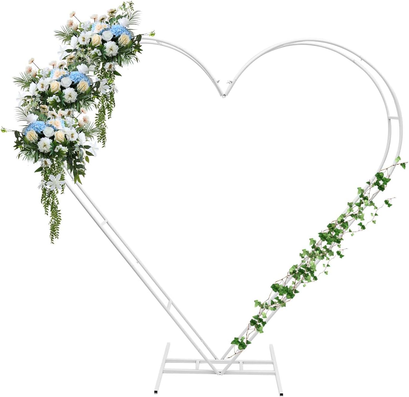 Heart Shape Wedding Arch Backdrop Stand for Events and Decor